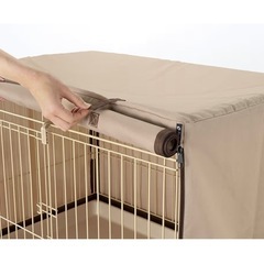 ペット用サークルとカバーの画像