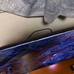 TOSHIBA  43インチ　Z570K  ジャンク、割れの画像