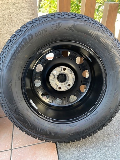 スタッドレス4本セット【265/65R18】タイヤ・ホイールセット　ヨコハマ