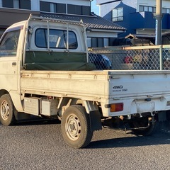 車検2年込み AT 4WD エアコン 走行1万キロ台 ダイハツ ハイゼット トラック 状態良好 軽トラックの画像