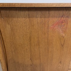 【破損あり】unico シグネ キャビネットの画像