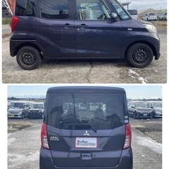 《自社ローン対応⭕️》［新潟県］【三菱 eKスペース 660 G eアシスト】現金販売から自社ローン幅広い購入方法で対応❗️審査通過率98%、ブラックOK、格安中古車販売店【オーシャンデザイン】✨Bカメラ✨の画像