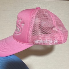 美品❤︎キャップピンク＆ブルーの画像