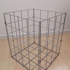 引取り専用　ガビオン×3、石付き。蛇籠　ストーンボックスの画像