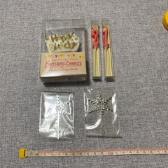 ケーキキャンドル　飾りセットの画像