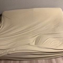 2人掛け 無印のソファーの画像