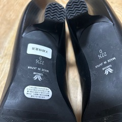 WACOAL SUCCESS WALK ブラック パンプス　22.5cmDの画像