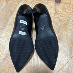 WACOAL SUCCESS WALK ブラック パンプス　22.5cmDの画像