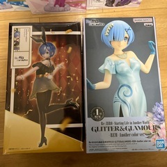 【値下予定】リゼロ レム フィギュア ラム エミリア  の画像