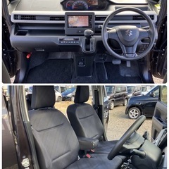 《自社ローン対応⭕️》［新潟県］【スズキ ワゴンR 660 ハイブリッド FX セーフティパッケージ装着車】現金販売から自社ローン幅広い購入方法で対応❗️審査通過率98%、ブラックOK、格安中古車販売店【オーシャンデザイン】✨ナビ✨の画像