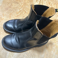 Dr.Martens サイドゴアブーツ レザー ブラック 23cm EU36ドクターマーチンの画像