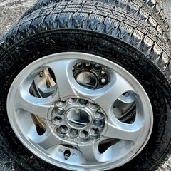13インチアルミ＋スタッドレスタイヤの画像