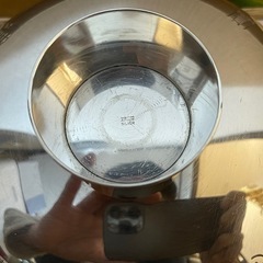 造幣局製 SILVER 純銀 勤続記念 銀盃 大 箱入り 92g 桜の画像