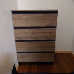 (取引中)アイリスオーヤマのチェスト2つの画像