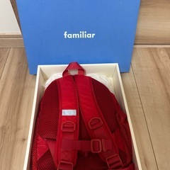 ⭐️早い者勝ち❗️新品❗️⭐️familiar ファミリア リュック ベビー　赤　Sの画像