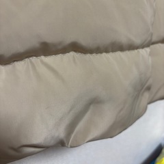 プティマイン　ダウン　110 　ベージュ　女の子の画像