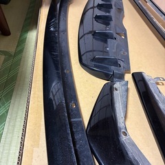 スバル　レヴォーグ　WRX STI スカートリップ　サイドアンダー　スポイラー　一式　ブラック　エアロの画像