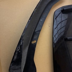 スバル　レヴォーグ　WRX STI スカートリップ　サイドアンダー　スポイラー　一式　ブラック　エアロの画像