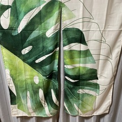 ボタニカル柄ロング❤︎のれんの画像