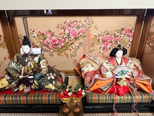 平安一甫作 有職京雛人形 3段飾り 平安一甫作 有職京雛人形 3段飾り