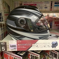 オートバイ用ヘルメット、頭囲57〜60cm用です。の画像