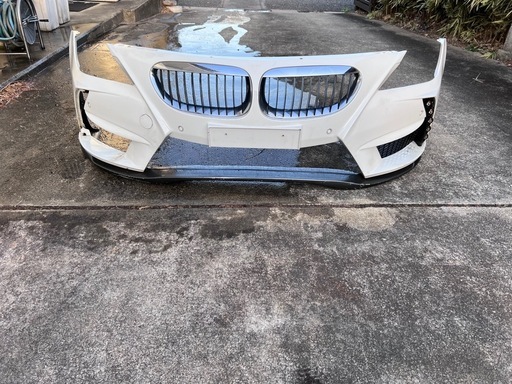  フロントバンパー　6シリーズ　e63 630i energy motor sports 製　割れ、補修跡あり　