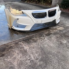 BMW フロントバンパー　6シリーズ　e63 630i energy motor sports 製　割れ、補修跡あり　の画像