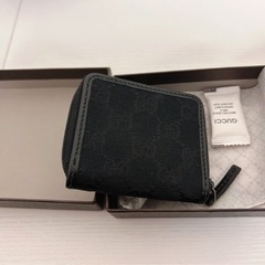 GUCCI グッチ 小銭入れ コインケース GG柄 黒の画像
