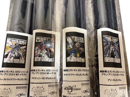 機動戦士ガンダムSEEDFREEDOM_タペストリー 4点セット