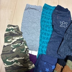 80サイズ　男の子　服の画像