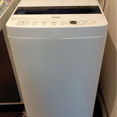 美品　ハイアール5.5kg  洗濯機の画像