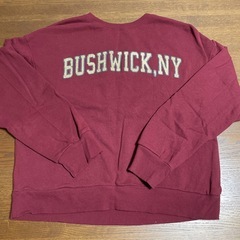 しまむら 裏起毛トレーナー Mサイズ　３枚セットの画像