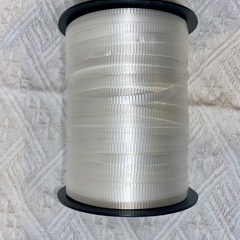 カーリングリボン シルバー 幅5mm 風船ひも ラッピング 飾りの画像