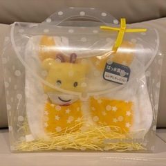 新品未使用　スタイ　ミキハウス　わた媛ベビー　くすばしタオルの画像