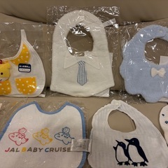 新品未使用　スタイ　ミキハウス　わた媛ベビー　くすばしタオルの画像