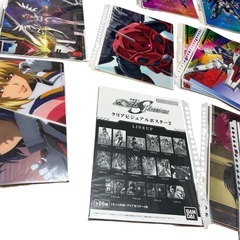 機動戦士ガンダムSEED FREEDOM カードダス クリアビジュアルポスター2の画像