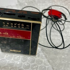 投稿❗️希少ジャンク限定‼︎ ナショナル （松下電工）昭和レトロ　ポケットラジオの画像