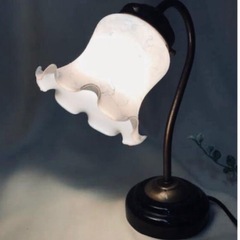 フランスビンテージガラスライトの画像