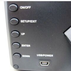 SIREN　デジタルフォトフレーム　DF70-AF　動作良好　3.5インチ　クリアブラック　16MBメモリ内蔵　サイレン　771ZSの画像