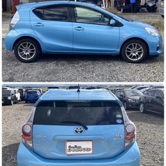 《自社ローン対応⭕️》［新潟県］【トヨタ アクア 1.5 S】現金販売から自社ローン幅広い購入方法で対応❗️審査通過率98%、ブラックOK、格安中古車販売店【オーシャンデザイン】✨ナビ✨の画像