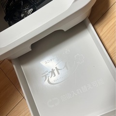 デオトイレ 脱臭ファン+本体セット 猫トイレ 臭い ニオイ 対策の画像