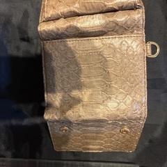 パイソン　三つ折りウォレットの画像