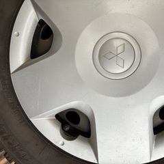 スタッドレスタイヤ　軽自動車オッティ　の画像