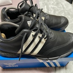 値下げしました。adidas ゴルフ用シューズ　ゴルフ 靴　27.0cmの画像