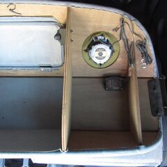 サンバーディアス純正ラック■2wayリアスピーカー carrozzeria TS-C06A■音だし確認■ネジ類付■禁煙■無香水の画像