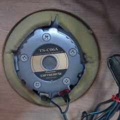 サンバーディアス純正ラック■2wayリアスピーカー carrozzeria TS-C06A■音だし確認■ネジ類付■禁煙■無香水の画像