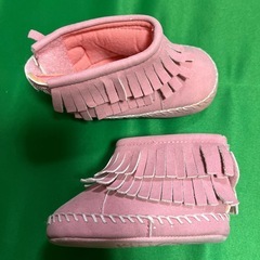 中古　乳幼児　ファーストシューズ　ピンク　12.0cmの画像