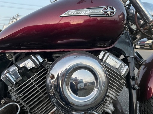 受付終了　決まりました。YAMAHA ドラッグスター400 4TR 走行距離11000km 車検取得可能　