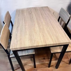 ダイニングテーブル5点セット
の画像