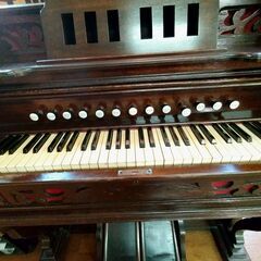 オルガン　アンティークの画像
